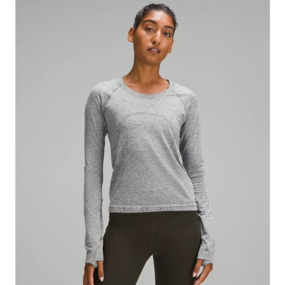 Lululemon Swiftly Tech Long Sleeve Shirt 2.0 Waist Length - Picture 1 of 9